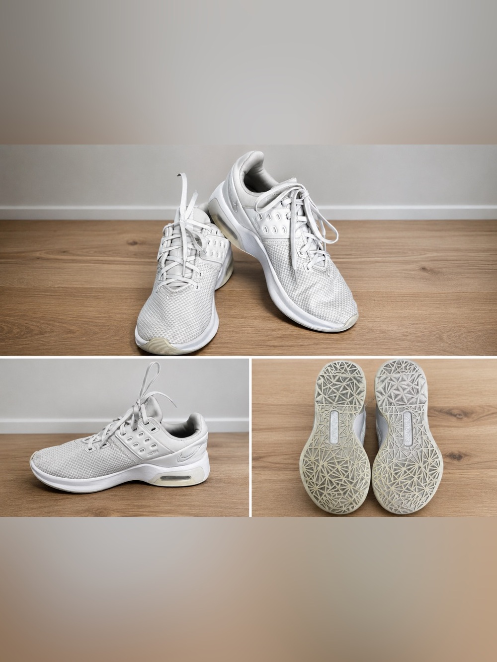 Nike Air Max Bella TR 4 White Women’s Training Shoes Size 8.5